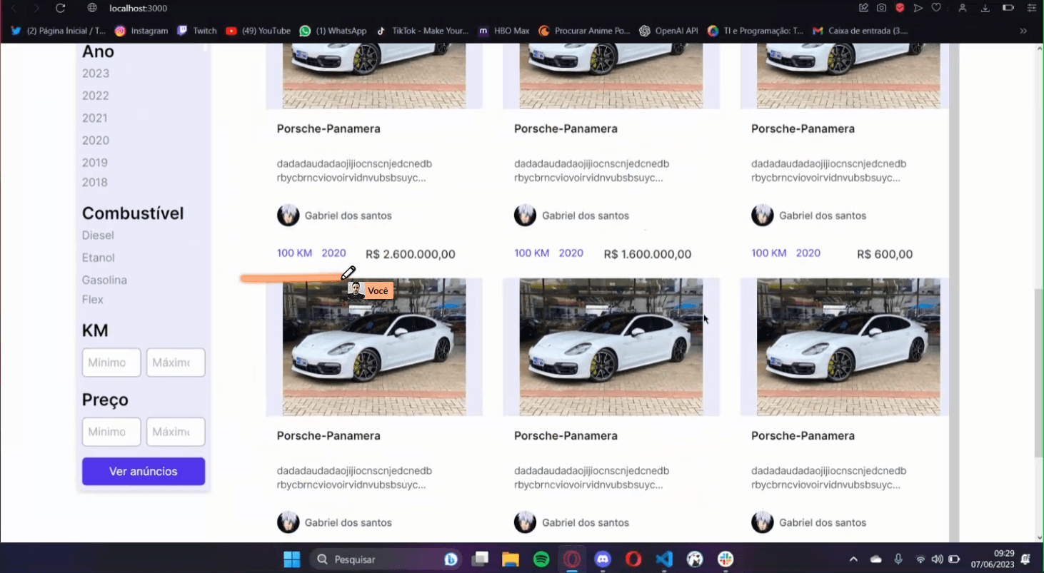 Cars E-commerce API